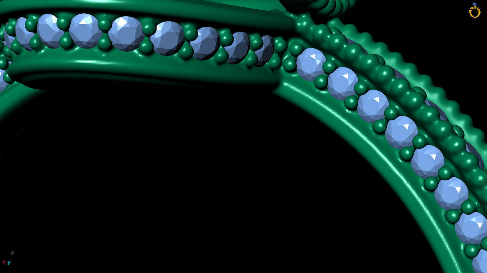 Ring R 0051 3D print model_8