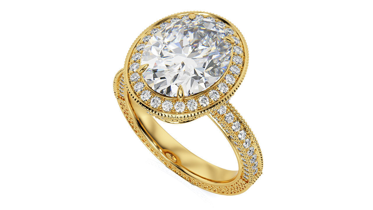 Ring R 0051 3D print model_3