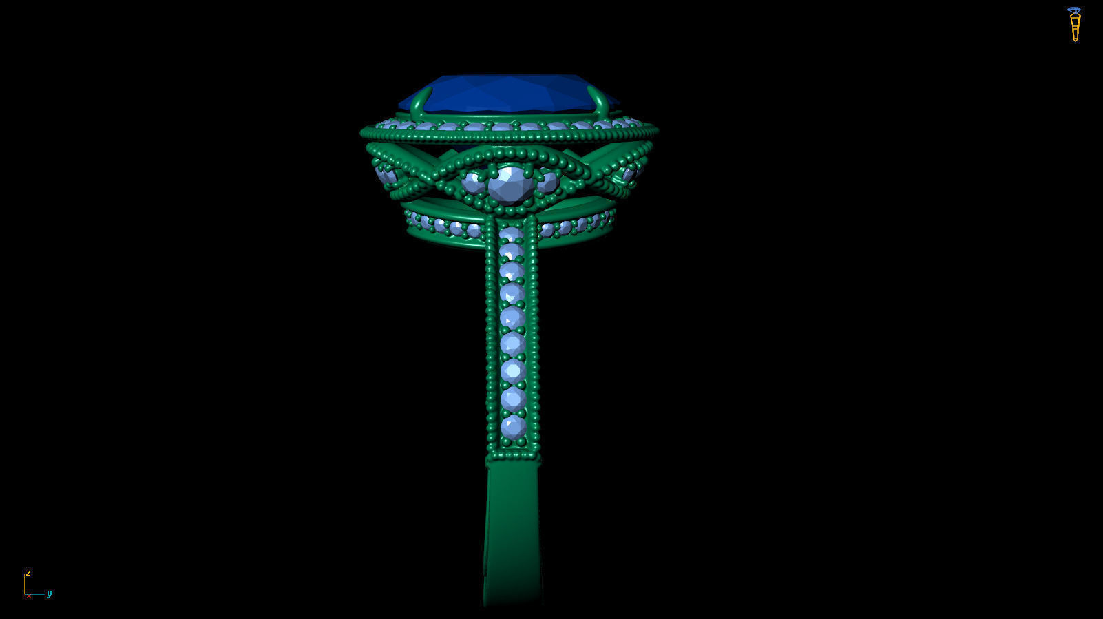 Ring R 0051 3D print model_5