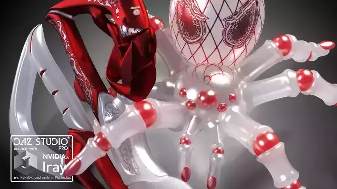 Scissor-Blade spider