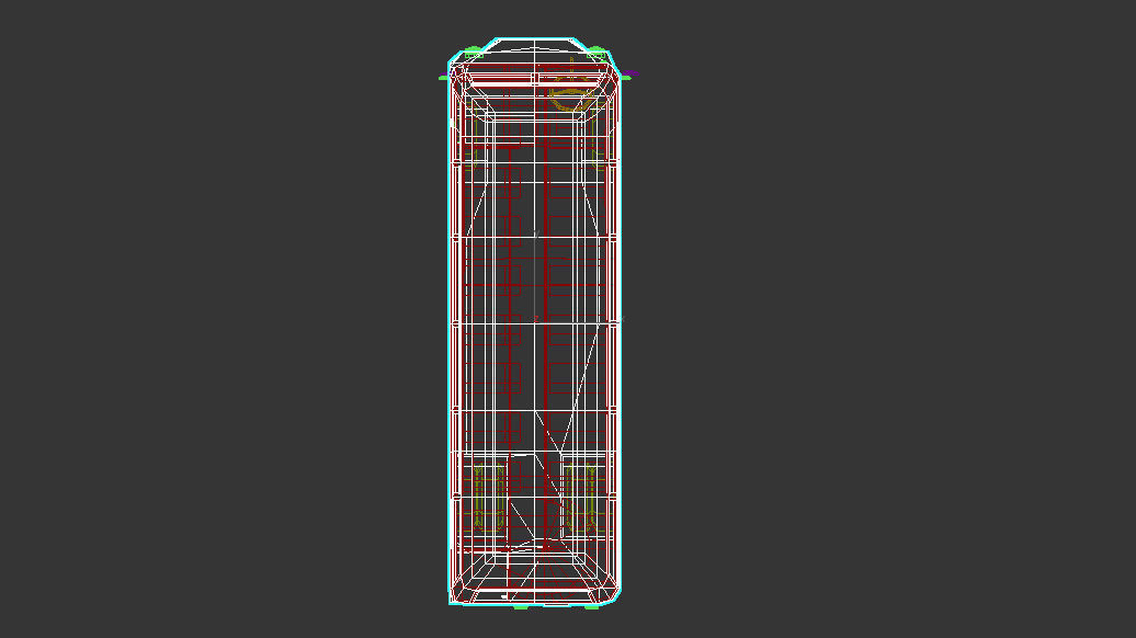 Low Poly Cartoon London Bus Low-poly 3D model_17