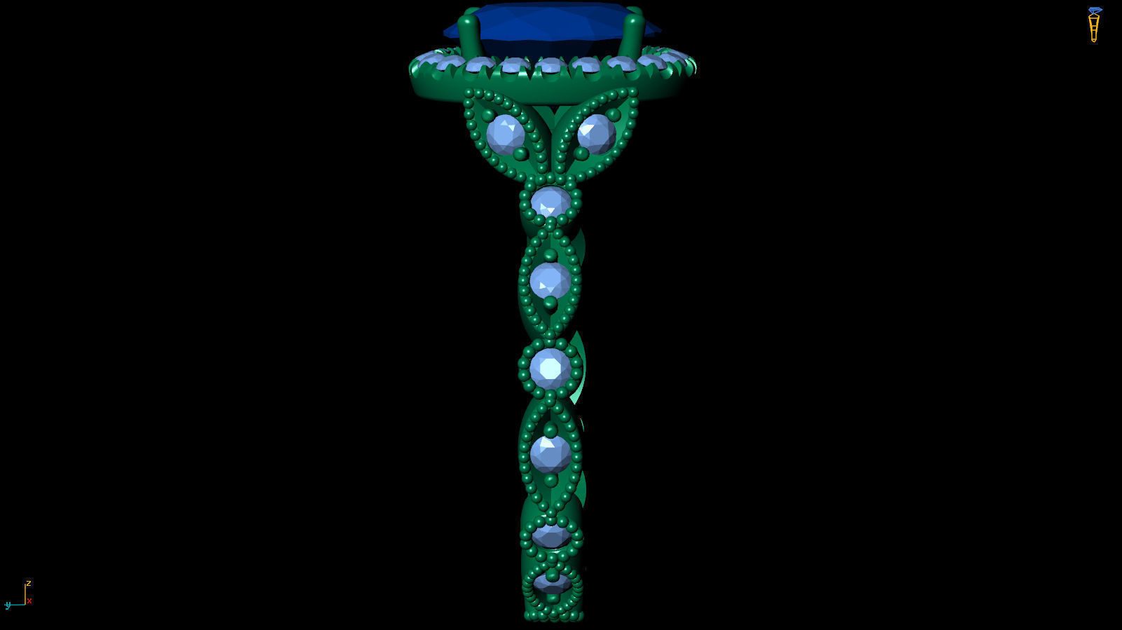 Ring R 0058 3D print model_14