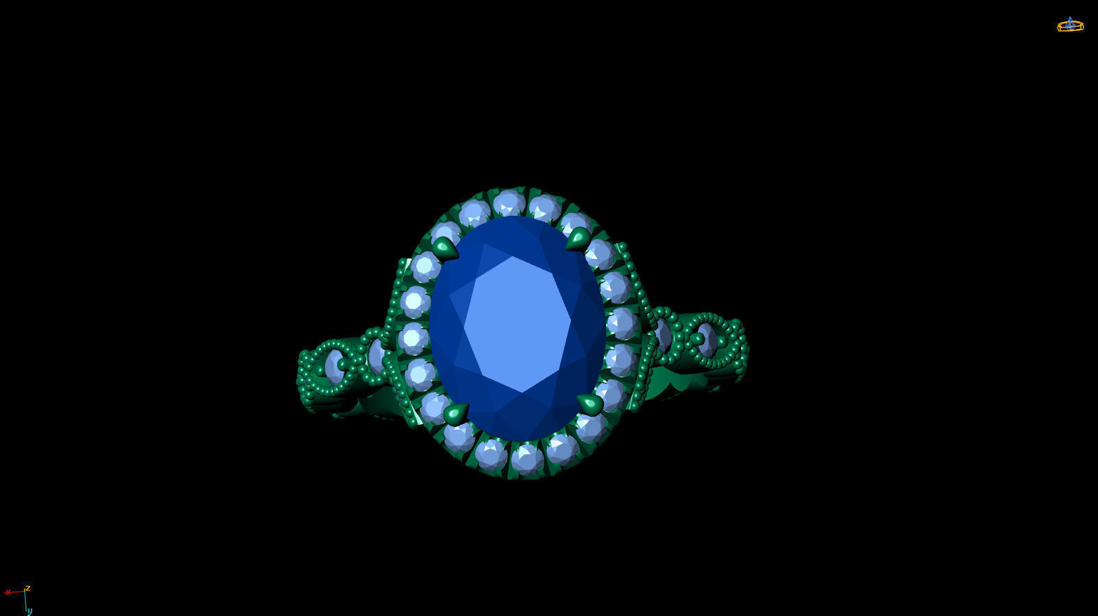 Ring R 0058 3D print model_12