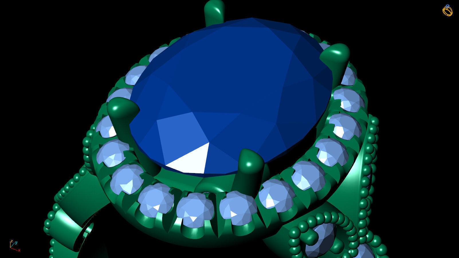 Ring R 0058 3D print model_8