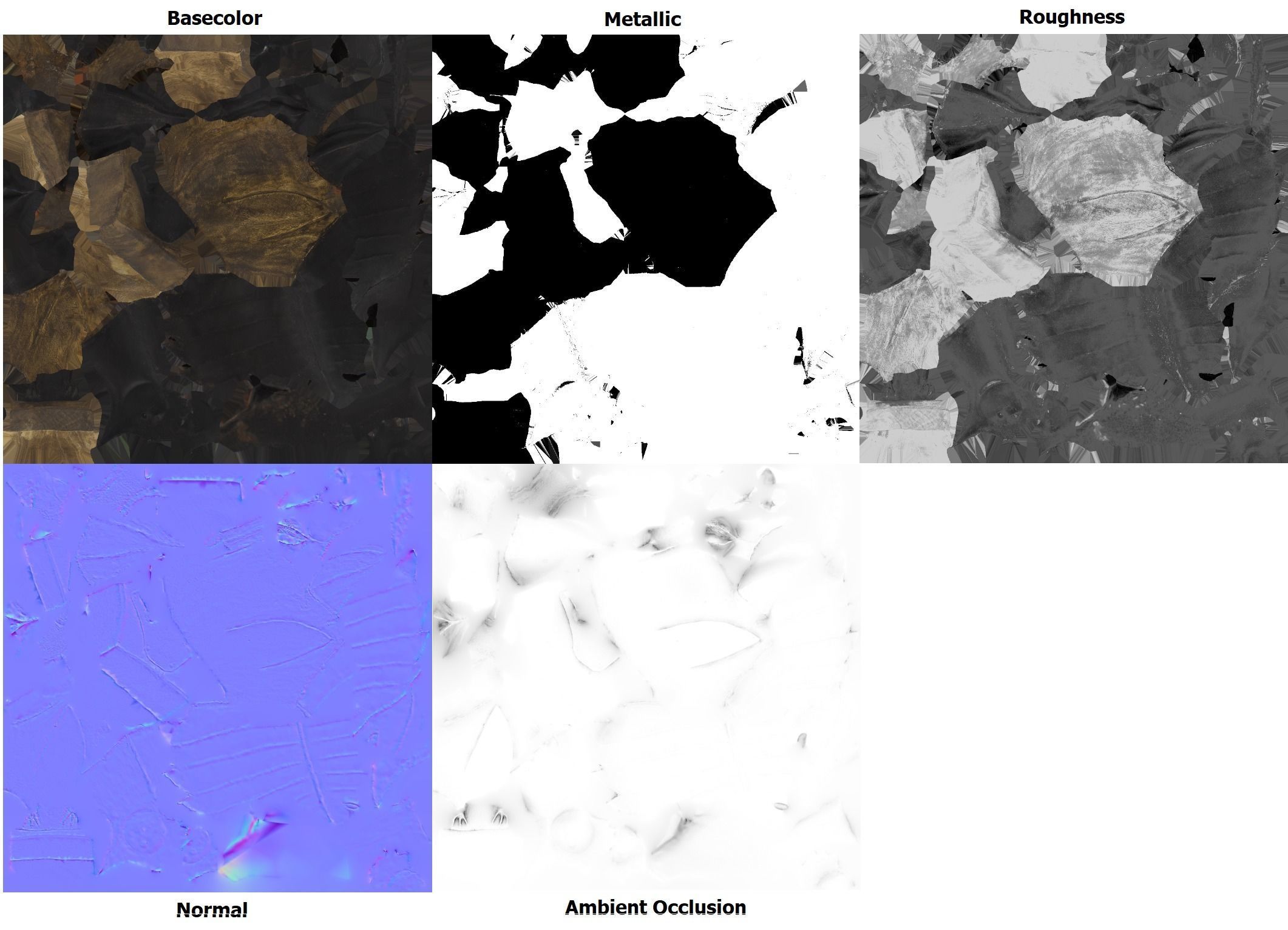 Rooster statue Low-poly 3D model_5