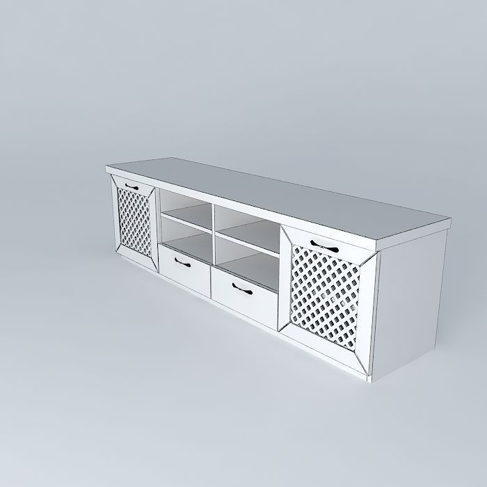 convenient tv Free 3D model_4
