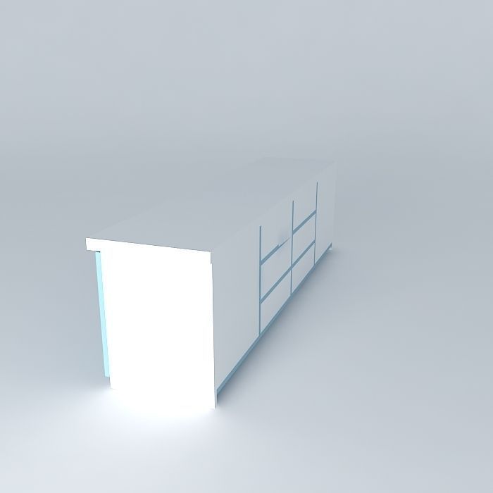 convenient tv Free 3D model_1