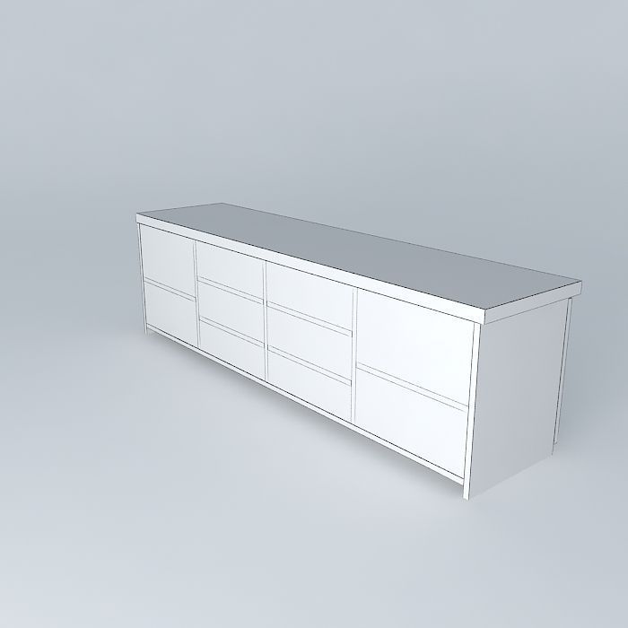 convenient tv Free 3D model_3