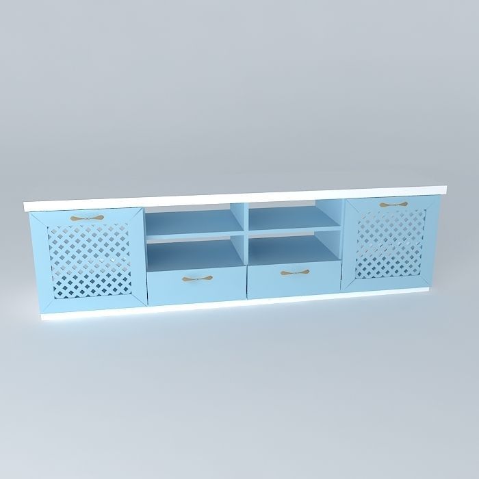 convenient tv Free 3D model_2