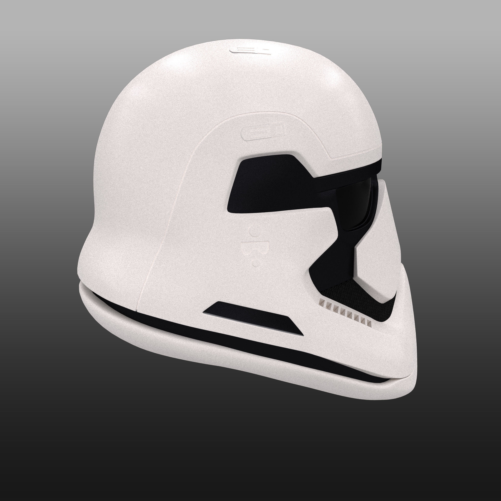 Stormtrooper Helmet Star Wars First Order 3D model_14