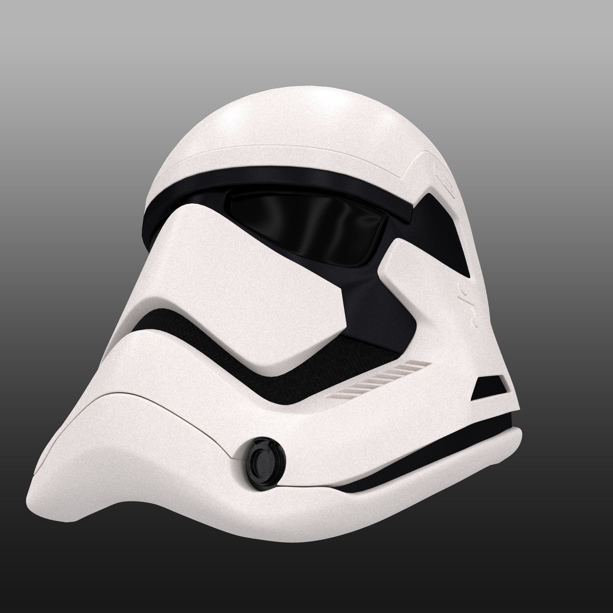 Stormtrooper Helmet Star Wars First Order 3D model_4