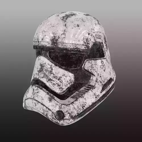 Stormtrooper Helmet Star Wars First Order 3D model