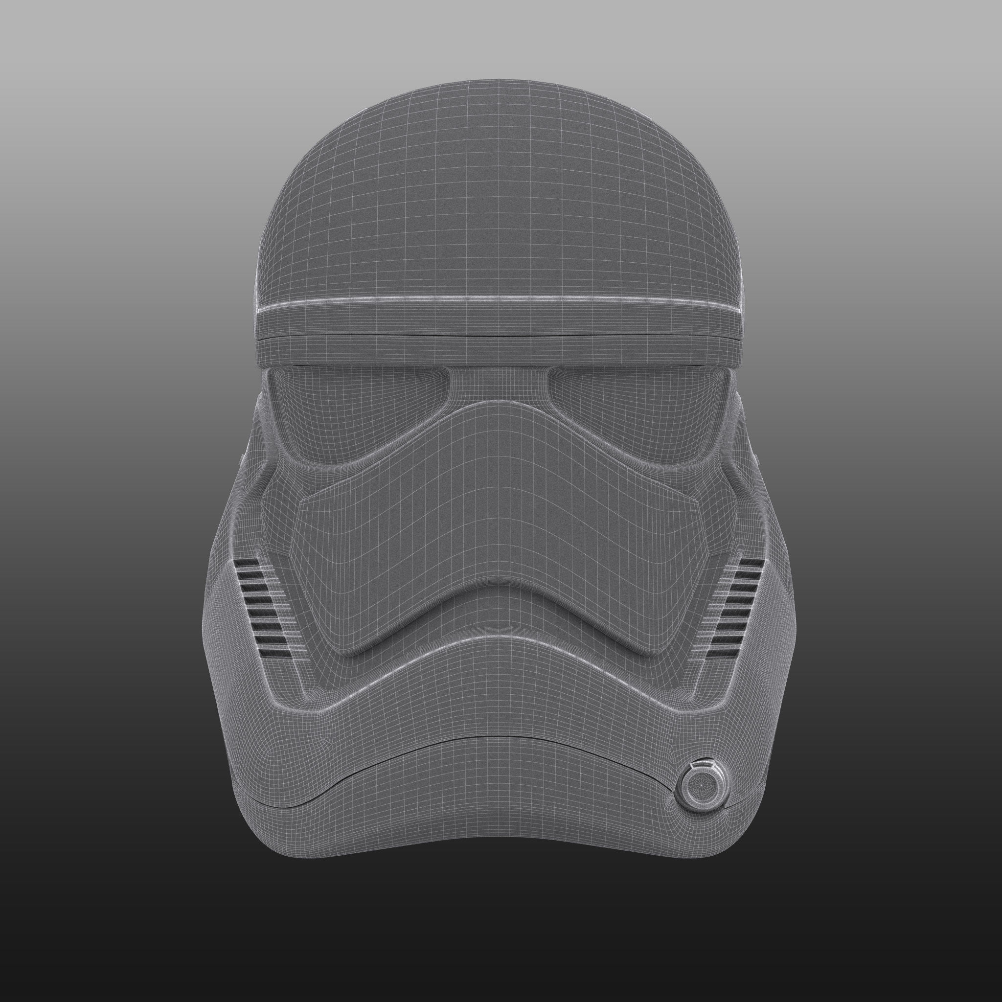 Stormtrooper Helmet Star Wars First Order 3D model_12