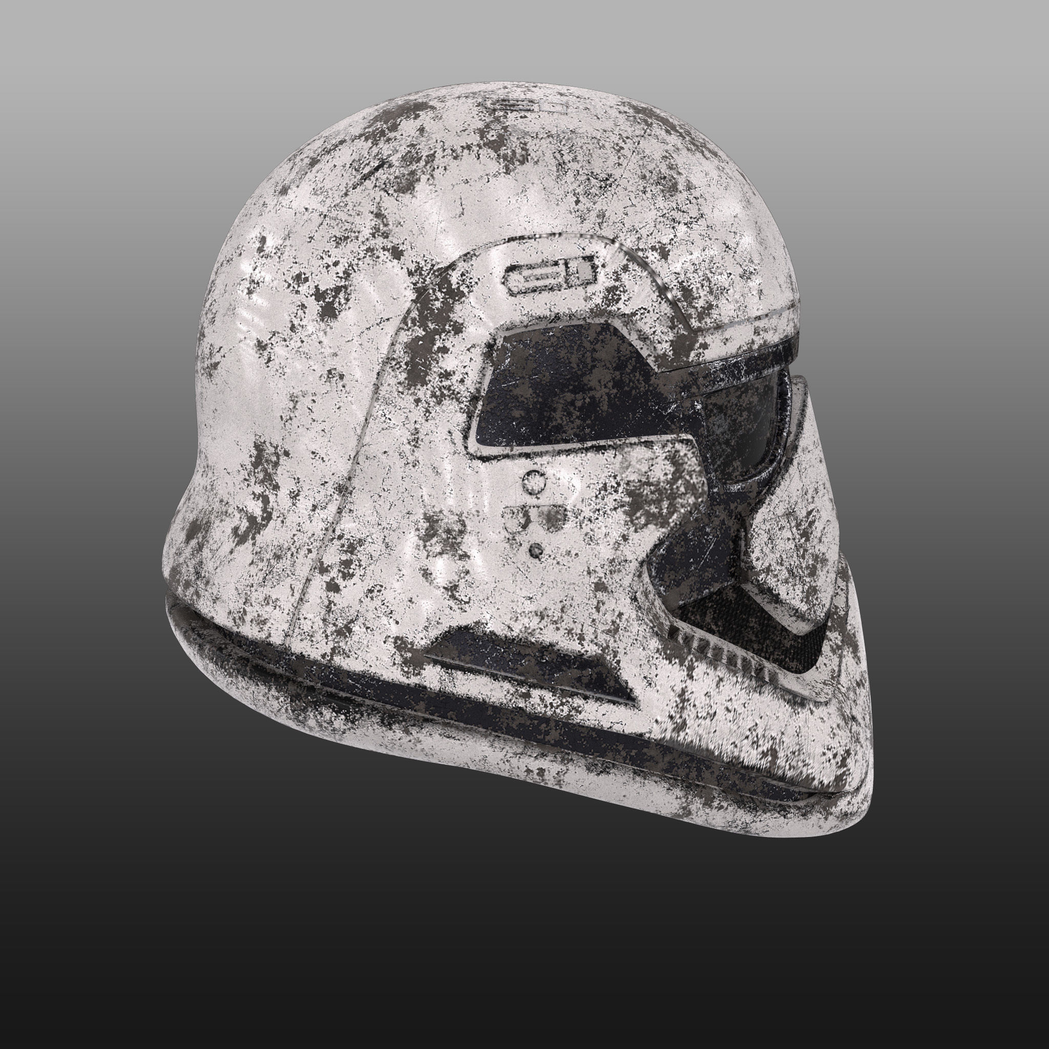 Stormtrooper Helmet Star Wars First Order 3D model_13
