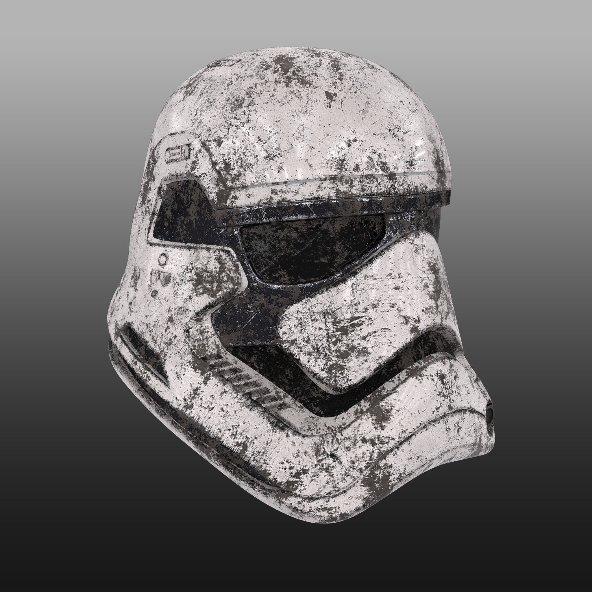 Stormtrooper Helmet Star Wars First Order 3D model_8