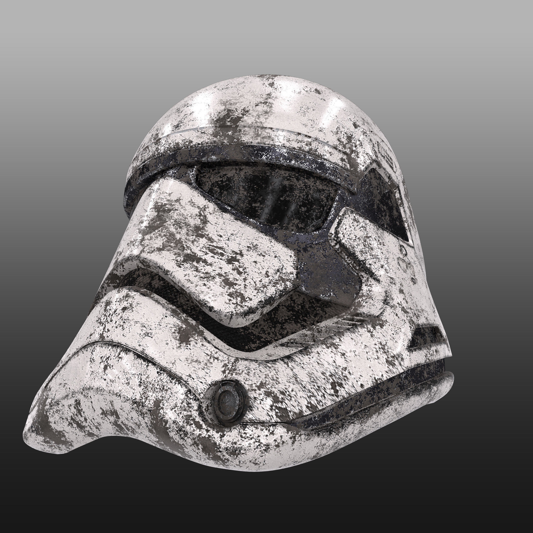 Stormtrooper Helmet Star Wars First Order 3D model_3