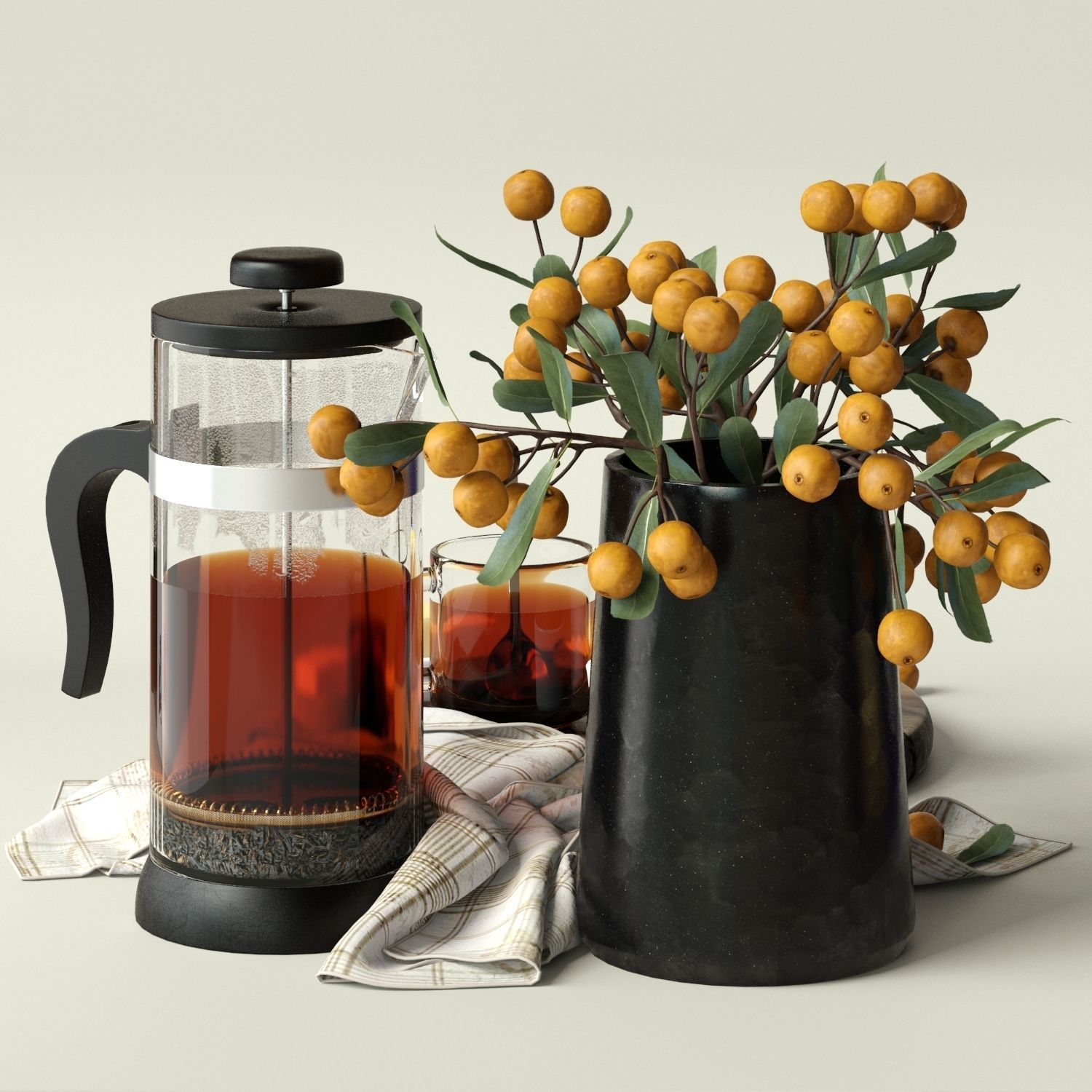 kitchen set 6 3D model_3