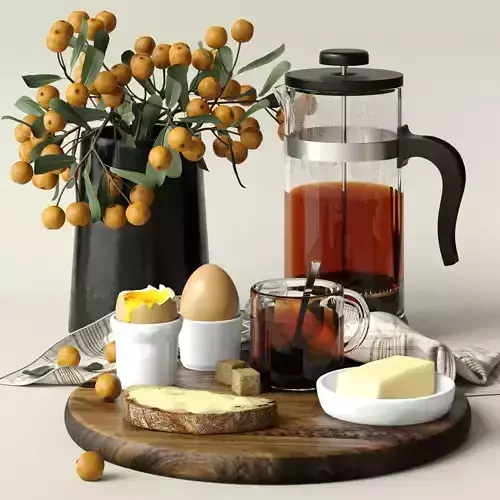 kitchen set 6 3D model