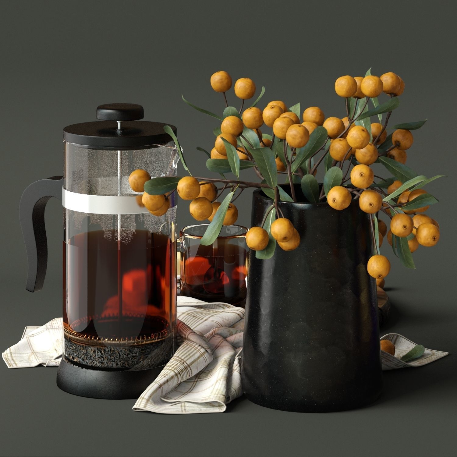 kitchen set 6 3D model_2