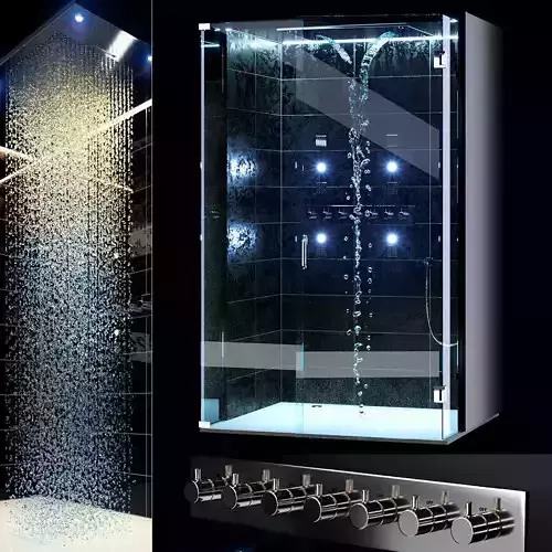 shower cabin 1500x1250x2350