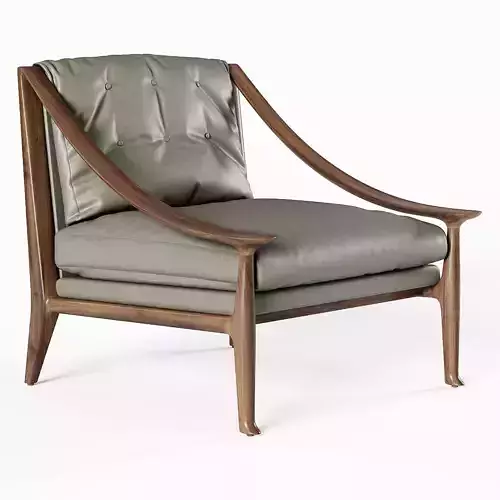 Ralph Pucci Patrick Naggar Karnak Armchair 3D model