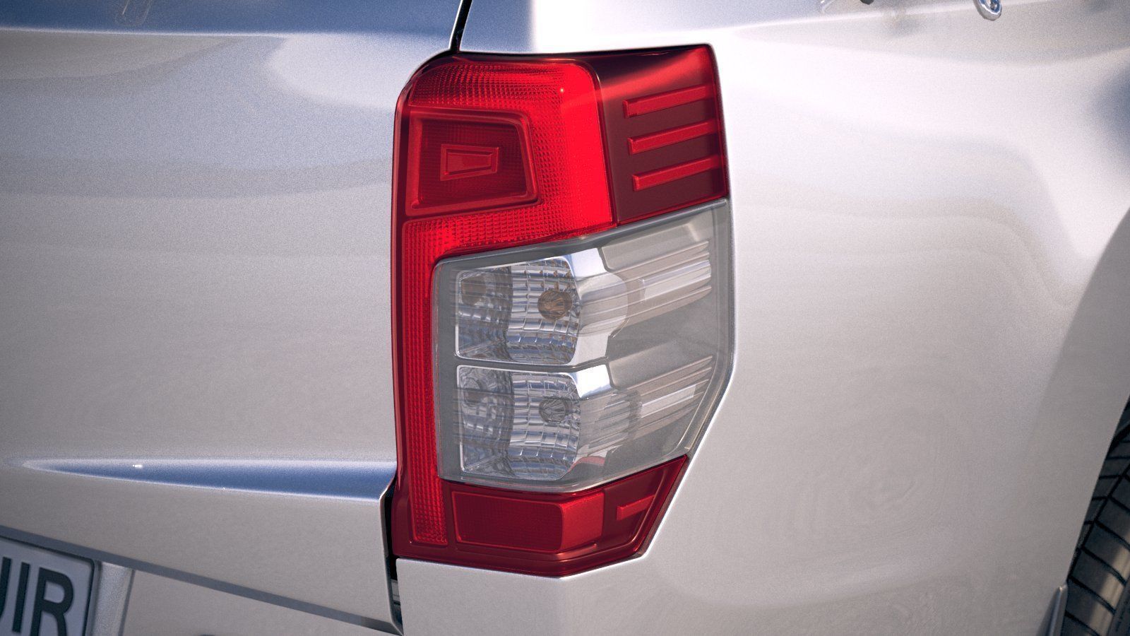 Mitsubishi L200 regular cab 2019 3D model_16