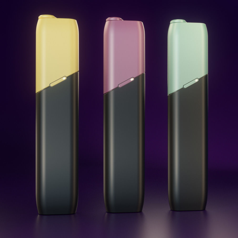 iQOS 3 collection vaporizers and vape mods 3D model_1