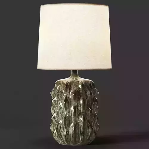 Baobab Lamp Low-poly 3D model