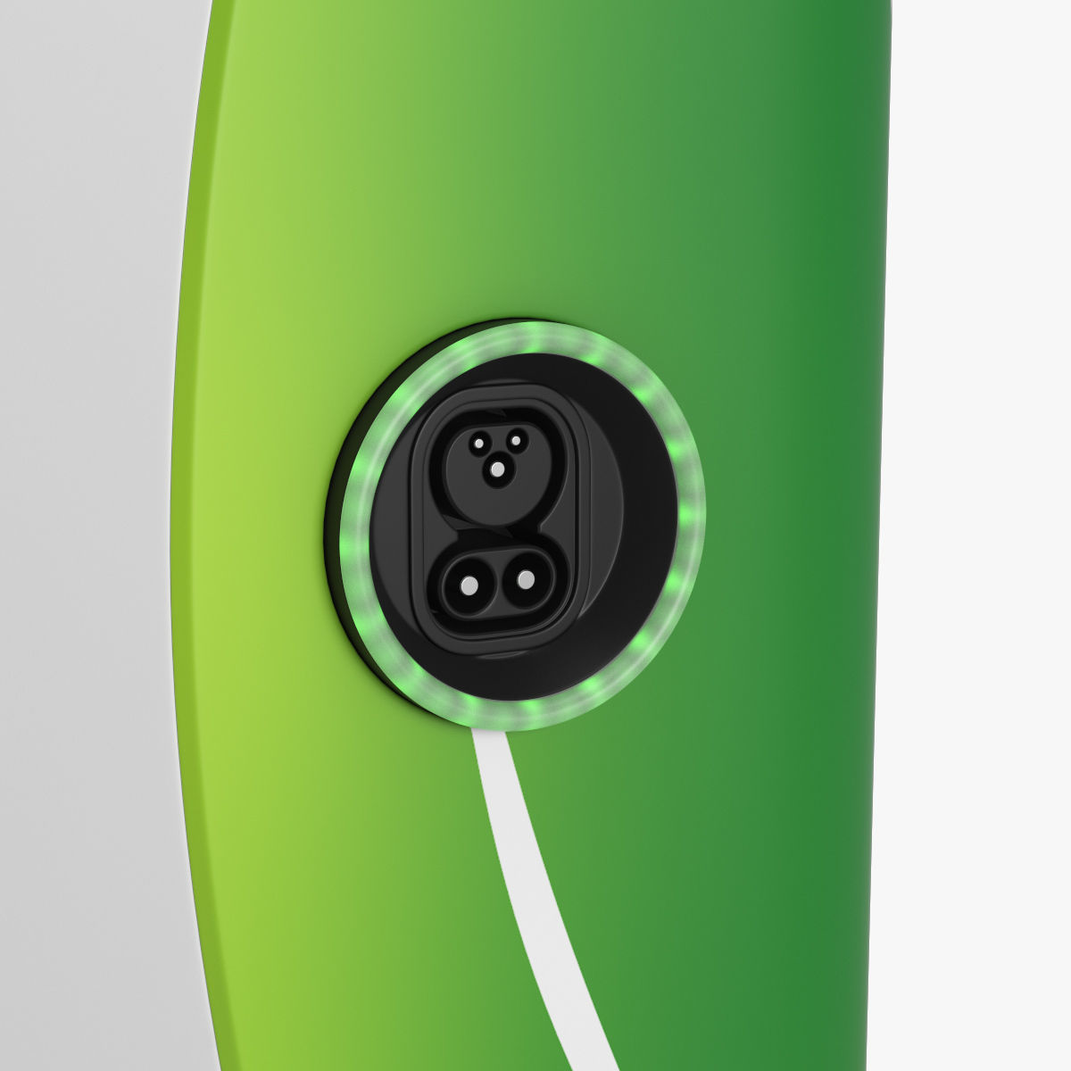 Electric Vehicle Charging Station 6 3D model_8