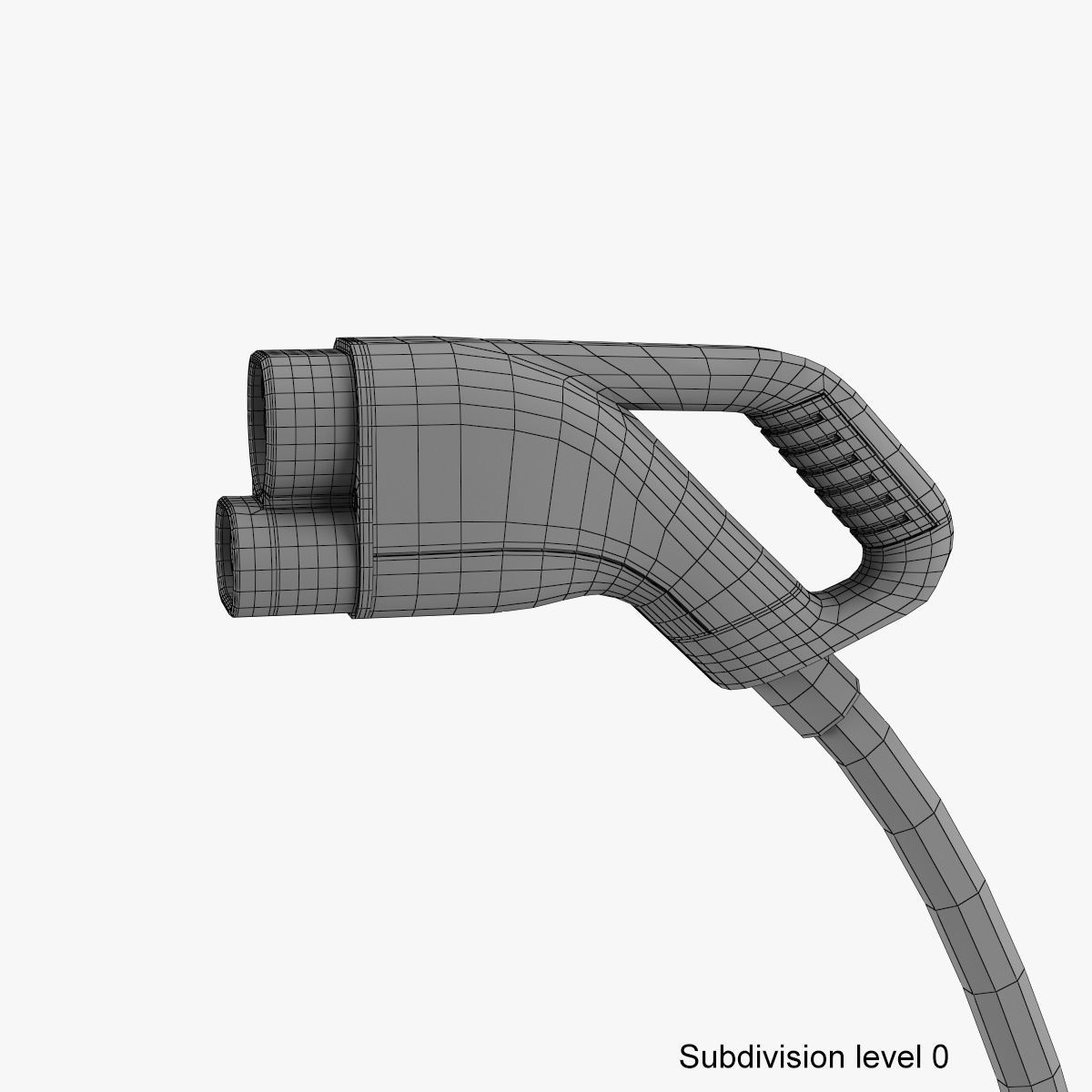 Electric Vehicle Charging Station 6 3D model_20