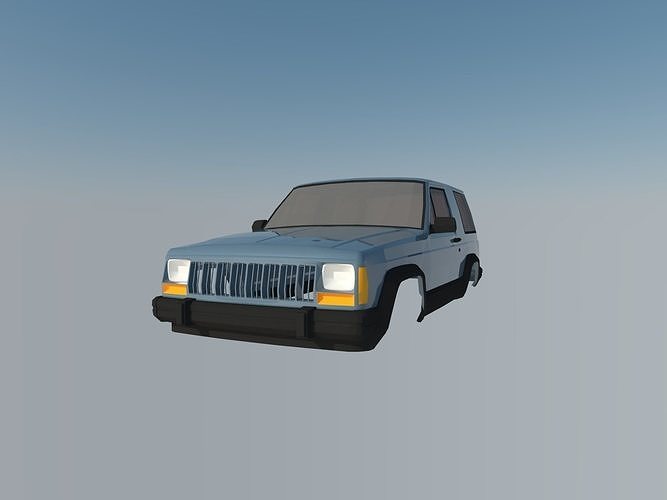 Jeep Grand Cherokee 3D print model