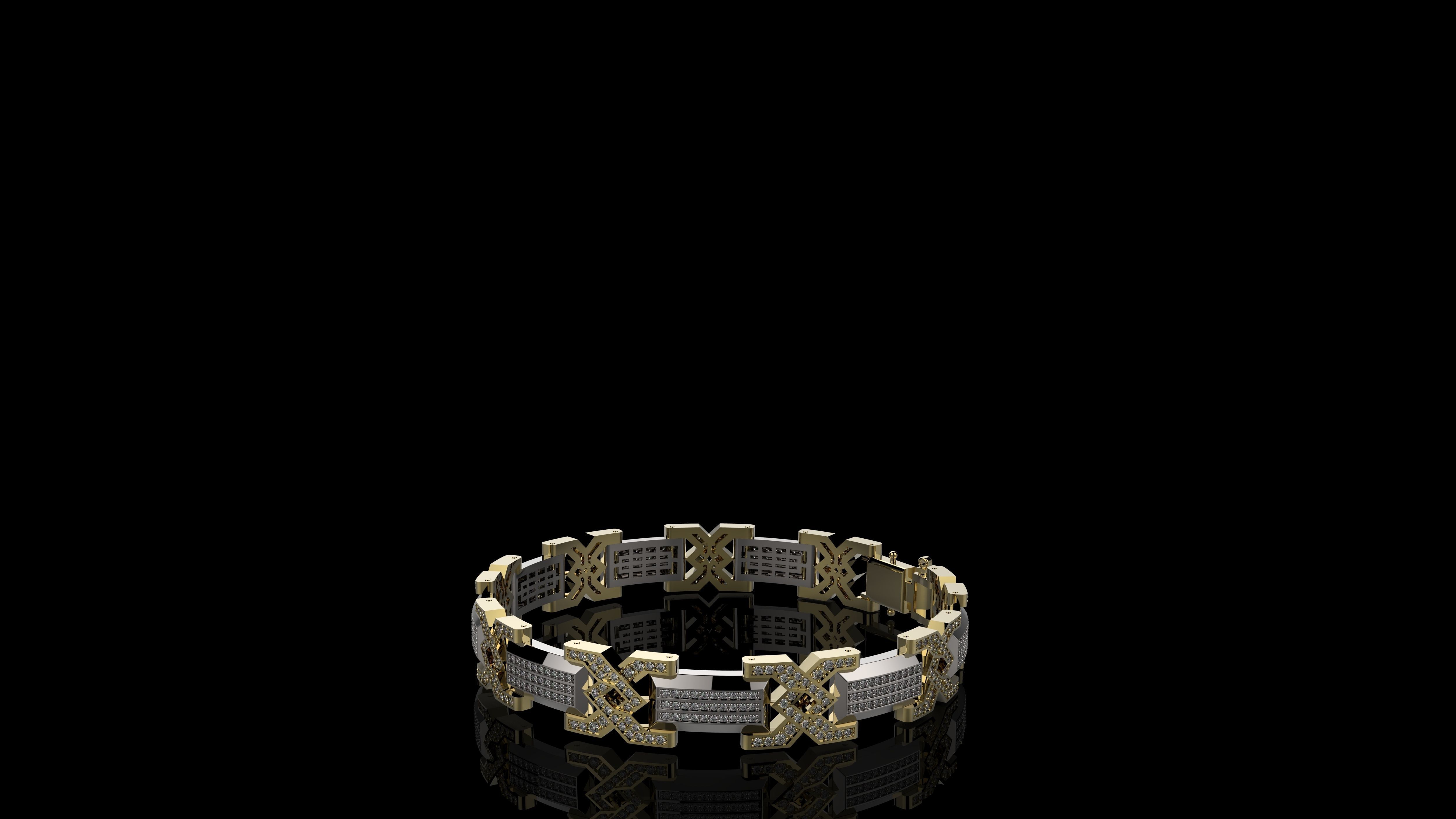 M BRACELETS N1 3D print model_2