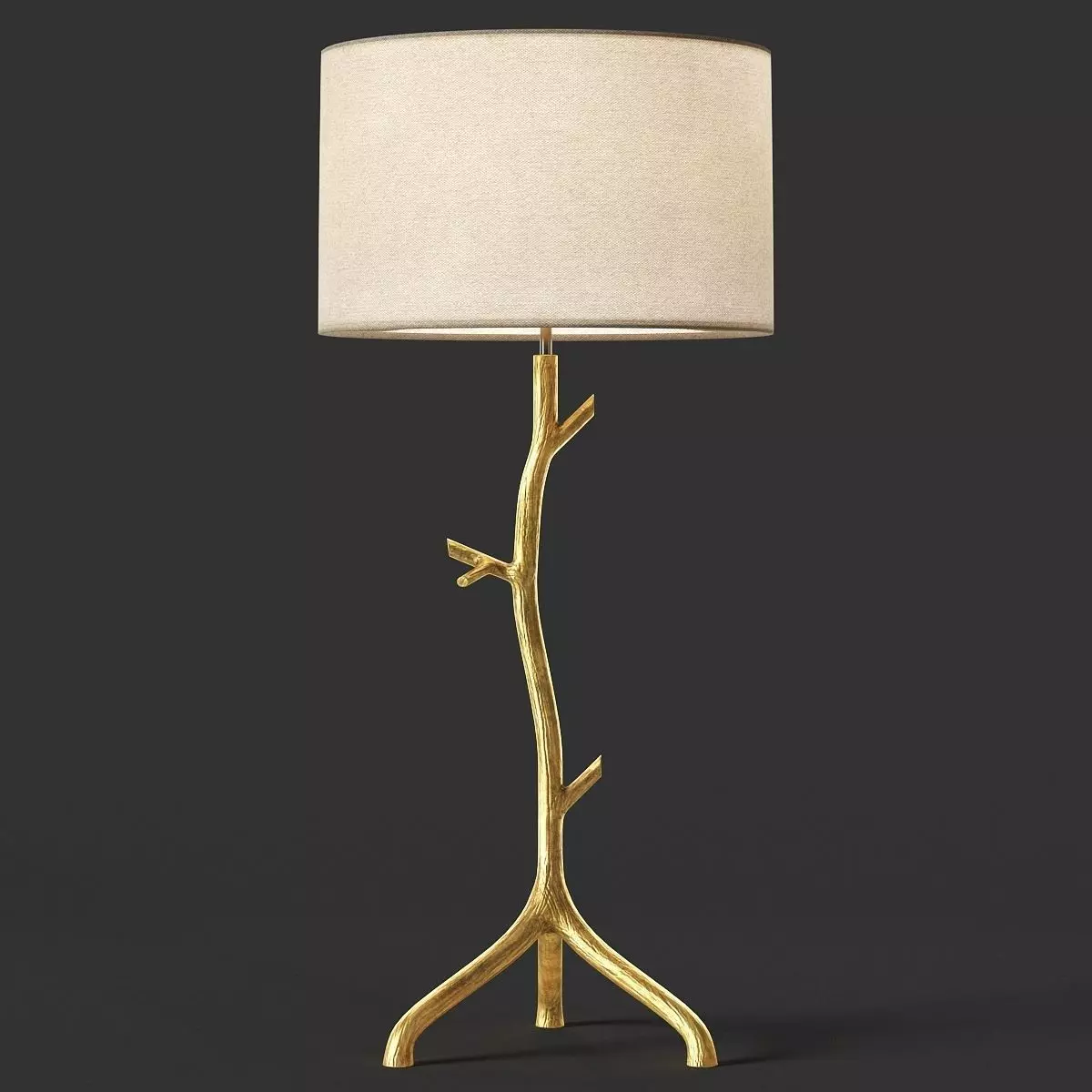 Porta Romana Twig Lamp Low-poly 3D model_0