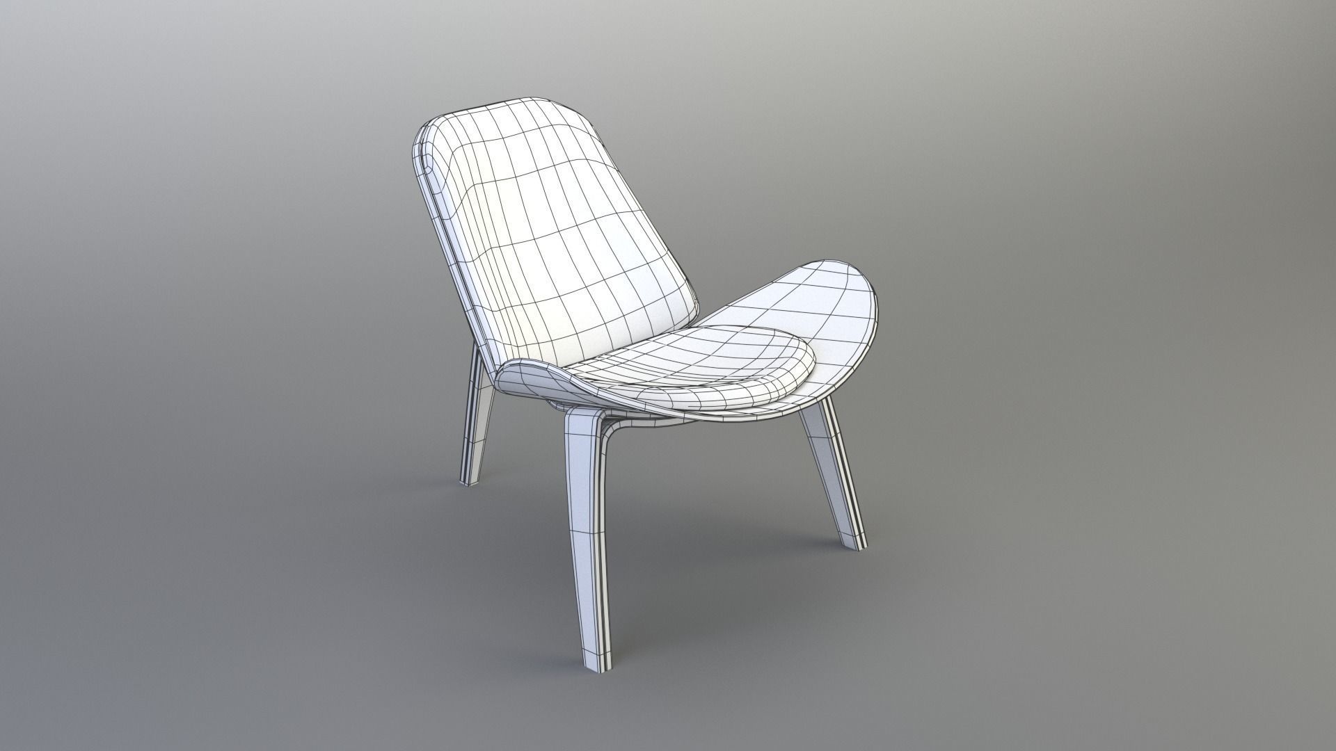 Chair 01 3D model_5