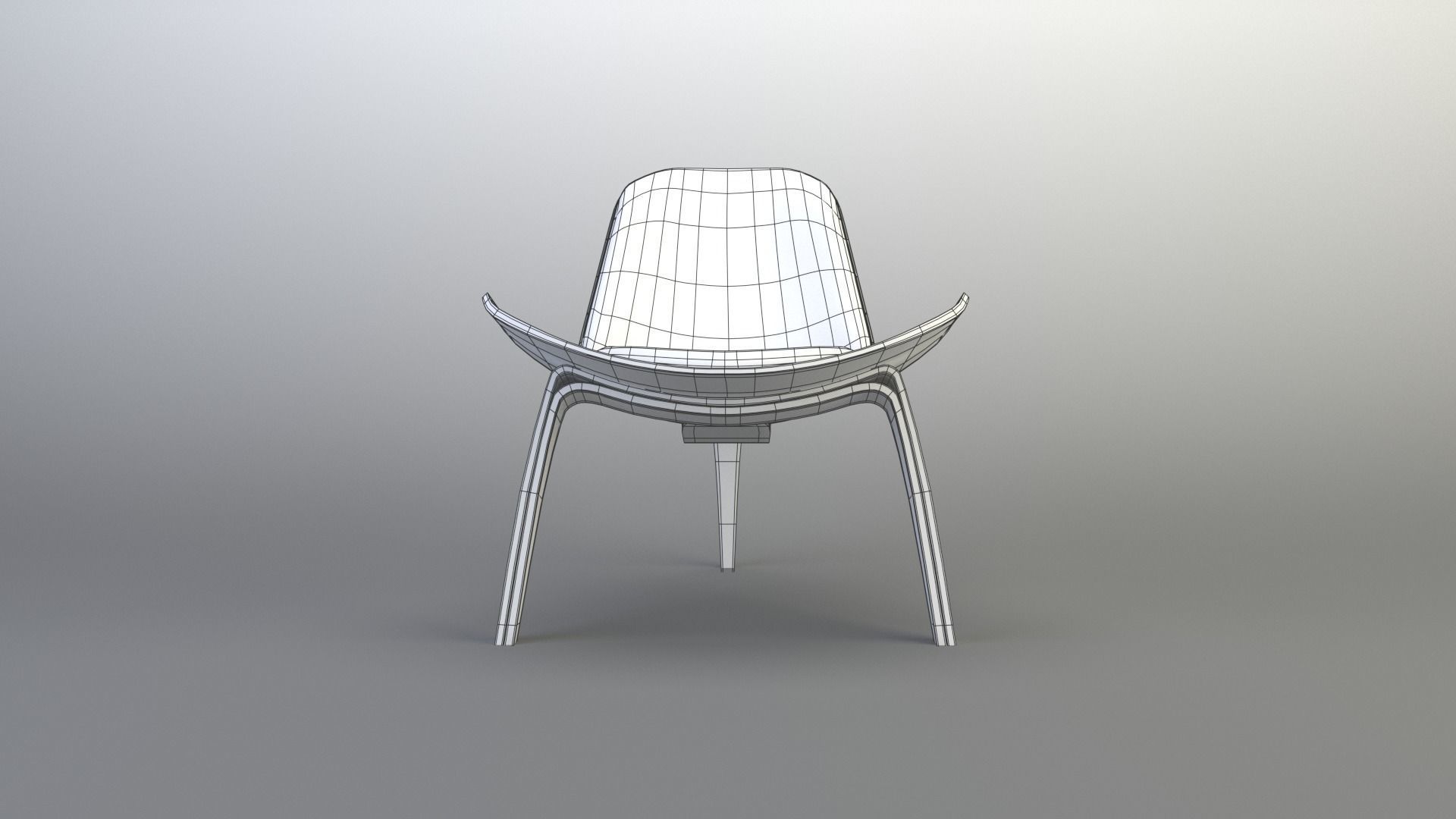 Chair 01 3D model_7