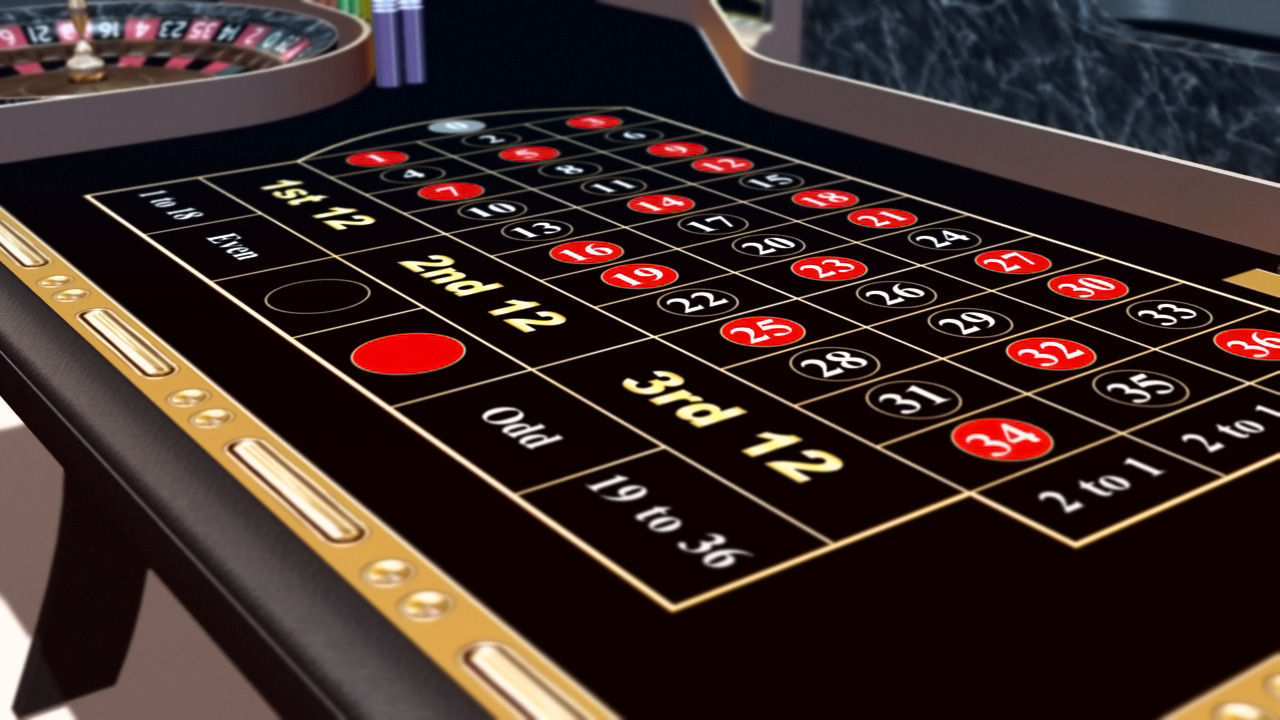 Casino Pack Low-poly 3D model_5