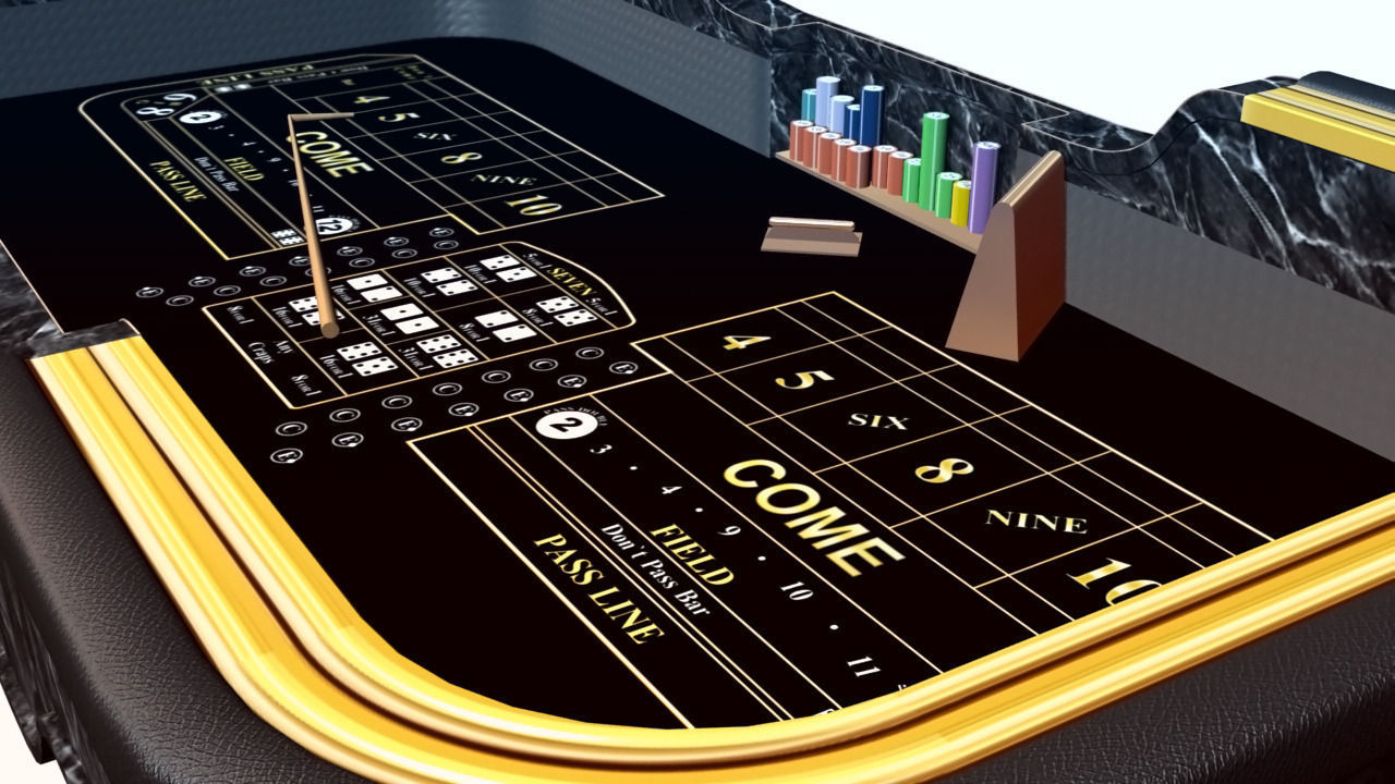 Casino Pack Low-poly 3D model_7