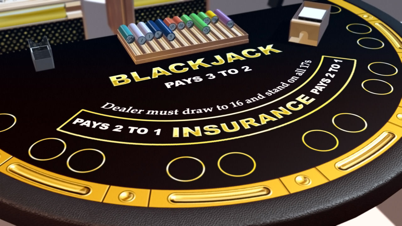 Casino Pack Low-poly 3D model_8