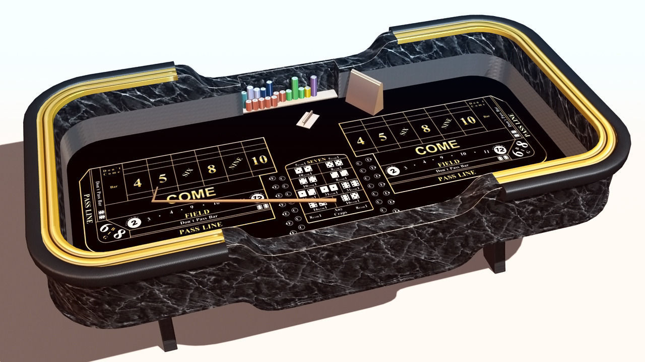 Casino Pack Low-poly 3D model_1