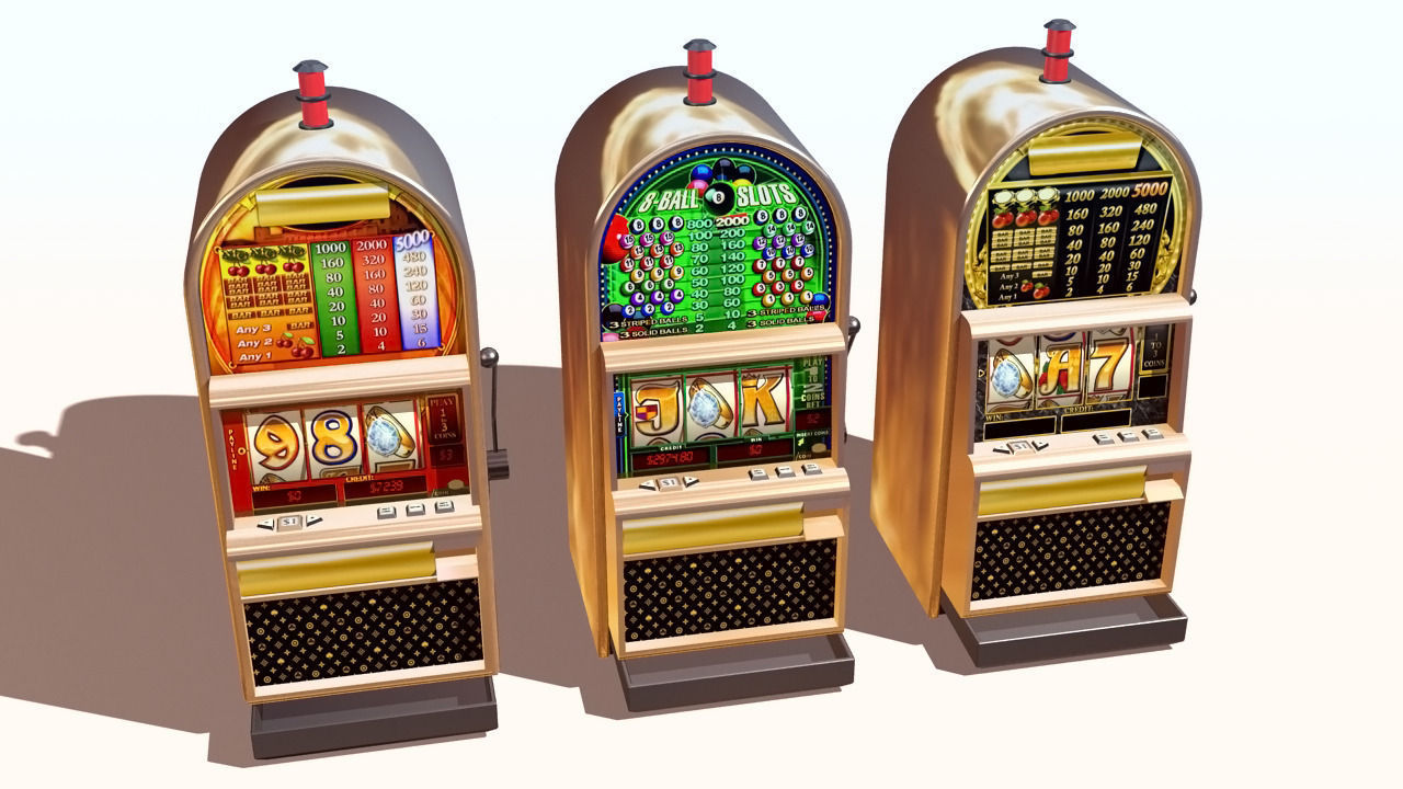 Casino Pack Low-poly 3D model_4