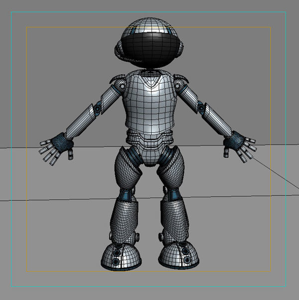 Robot 16 3D model_8
