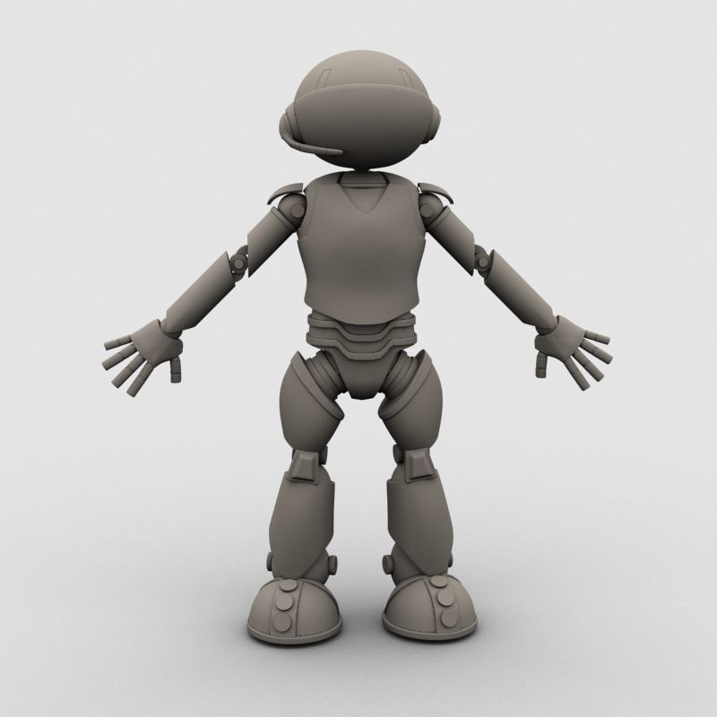 Robot 16 3D model_6