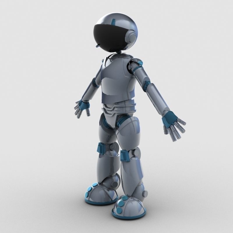 Robot 16 3D model_1