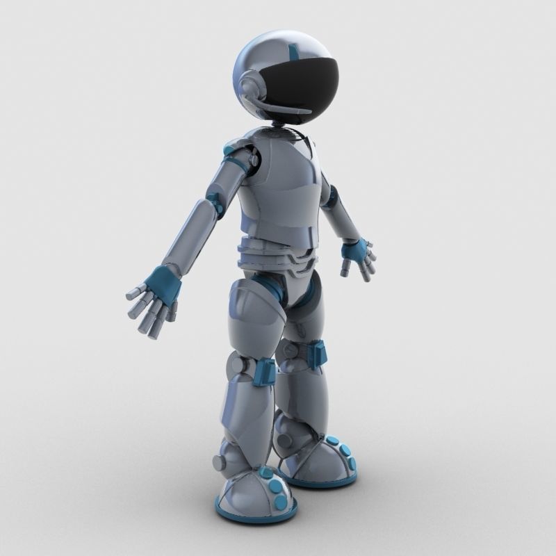 Robot 16 3D model_4