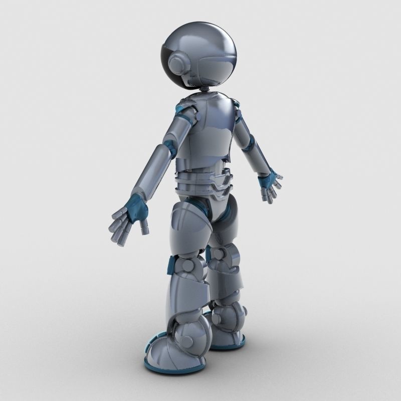 Robot 16 3D model_2