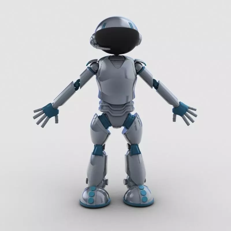 Robot 16 3D model_0