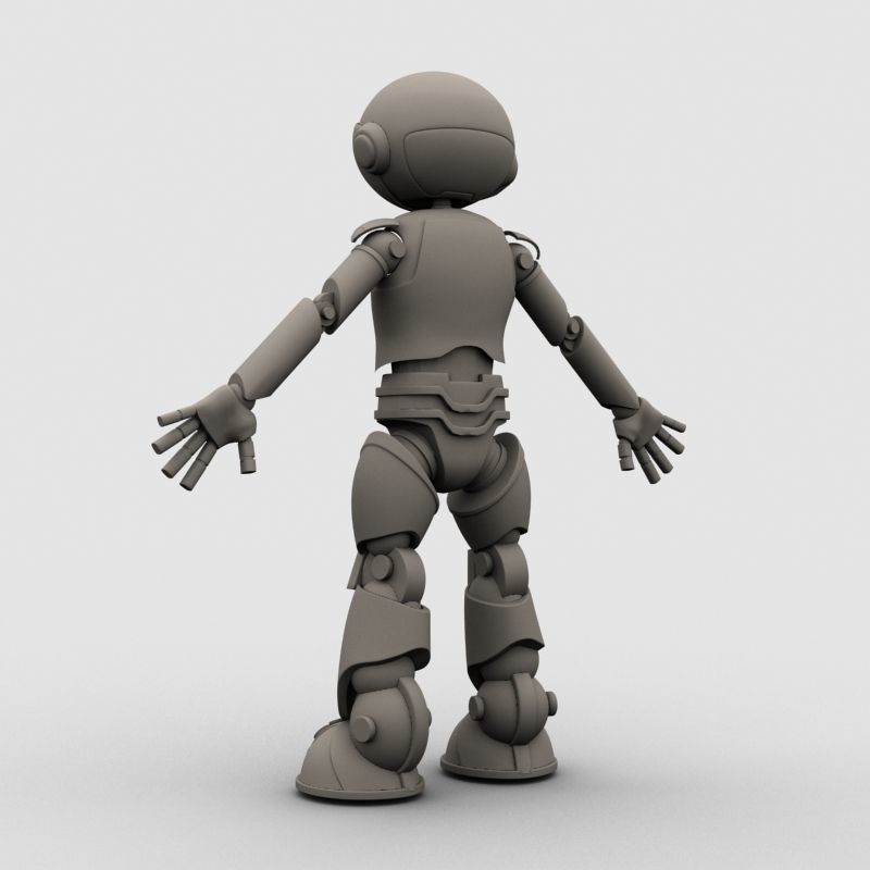 Robot 16 3D model_7