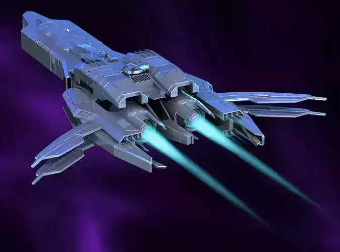 Spaceship futuristic