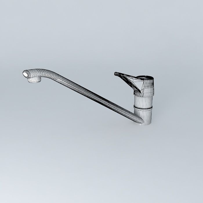 MMIX kitchen faucet Free 3D model_4