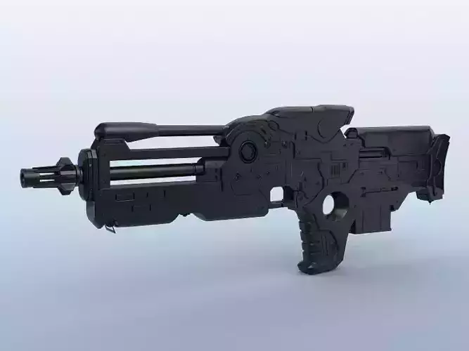 Sci-Fi Gun 02